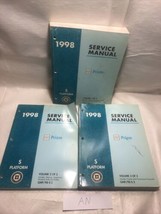 1998 GEO Chevrolet Prizm Service Shop Repair Manual Book Set Prism - £25.54 GBP