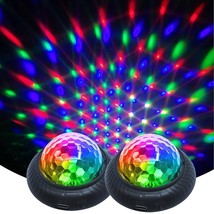 Disco Party Light Night Light 2 In 1 Flashes With Music Sound Activated Multicol - £25.16 GBP