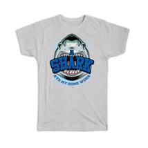 Great White Shark Painting : Gift T-Shirt Cute Cool Room Decor For Teenager Chil - £14.37 GBP