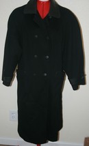 Fashion by Jill Vintage Wool Trench Coat Made in USA - £73.78 GBP