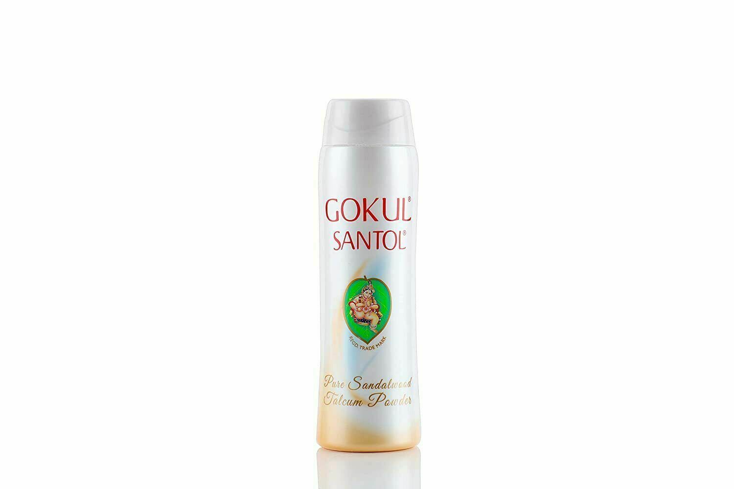 Gokul Santol Talcum Talc Powder 70 gram pack 2.46 oz contains Pure Sanda... - $8.73