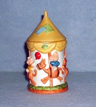 Hallmark Snortles Carousel Collectible Bisque Porcelain Trinket Box 1982 - $4.99