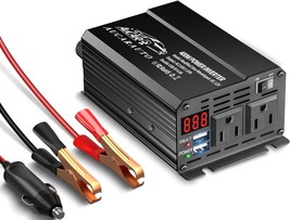 400W Power Inverter Dc 12V To 110V Ac Car Inverter Converter With 4.8A Dual Usb - $44.99