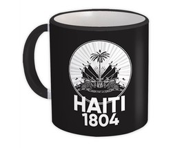 Haiti 1804 Coat of Arms : Gift Mug Haitian Pride Independence National Symbol Re - £12.71 GBP