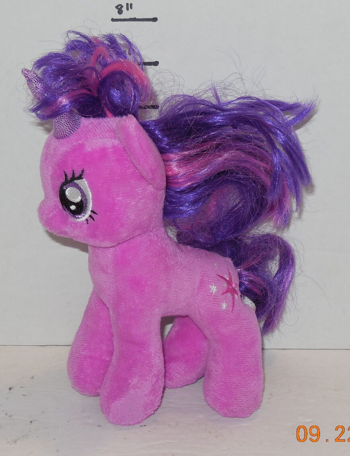 Primary image for TY Beanie Baby My Little Pony MLP  5" Plush Toy TWLIGHT SPARKLE Purple
