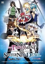 DVD Anime UNCUT The Testament Of Sister New Devil Season 1+2 +2 OVA + Movie ENG - £31.46 GBP