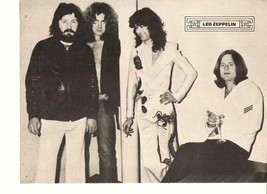 Led Zeppelin KC and the Sunshine Band teen magazine pinup clipping Super... - $3.50