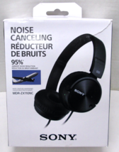 Sony MDR-ZX110NC Noise Cancelling Wired Headphones MDRZX110NC, Black - $251.55 MXN