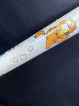 NOS 1978 Vintage Garfield Cat Gift Wrap Paper Congratulations Gibson 15 sq ft - £15.56 GBP
