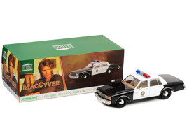 1986 Chevrolet Caprice Black White LAPD Los Angeles Police Department MacGyver 1 - $81.04