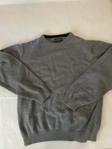 Covington Gray Pullover Sweater Long Sleeve Mens Size Large Crewneck - £11.00 GBP