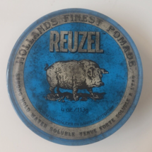 REUZEL ~ Hollands Finest Blue Pomade Strong Hold ~ 4 fl. oz. Tub - £12.24 GBP