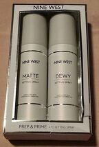 NINE WEST Prep &amp; Prime Setting Spray Set - Matte &amp; Dewy - New In Box - $15.72