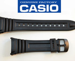 Genuine Casio Watch Band Strap Black Rubber ILLUMINATOR W-96H-1BV W-96-2AVH - £15.22 GBP