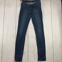 Just Black 27 Regular Fit Faded Low Rise Blue Jeans Pants Denim Women - $19.60 CAD