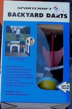 Sportcraft Backyard Darts Game  - BRAND NEW IN BOX - INDOOR OR OUTDOOR PLAY - $29.69