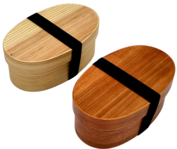 Small Size Wood Bento Box Magewappa Yamanaka Urethane Coating / Lacquer Japan - $49.99