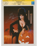 Elvira SIGNED CGC SS Publicity Photo / Cassandra Peterson / Horror / Hal... - $197.99