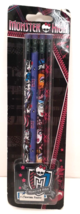 New Monster High 4 Clawsome Pencils School Supplies Party Favors Sealed - £3.84 GBP