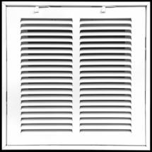 25&quot; X 20&quot; Steel Return Air Filter Grille for 1&quot; Filter - Fixed Hinged - ... - £22.05 GBP+