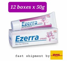 12 boxes x 50g Ezerra Cream , for Kids Atopic Dermatitis and Sensitive Skin- DHL - £158.85 GBP