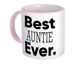 Best AUNTIE Ever : Gift Mug Idea Family Christmas Birthday Funny - £12.70 GBP