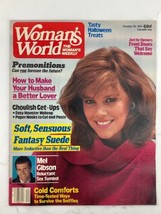 Woman&#39;s World Magazine October 29 1985 Mel Gibson is a Sex Symbol No Label - £9.46 GBP