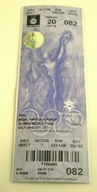 Salt Lake WINTER OLYMPICS 2/20/2002 Awards Ceremony Concert Ticket MARC ... - £15.74 GBP
