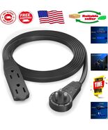 16 AWG 360° Rotating Flat Plug Extension Cord - 6 Ft, Perfect for Tight ... - $608.16 MXN