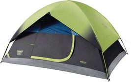 The Lightweight Coleman Dark Room Sundome Camping Tent, Which Sleeps Four Or Six - £111.83 GBP