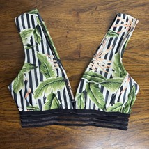 Body Glove Womens Size XS Green Floral Samoa Rumor Top Swimwear - $14.99