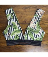 Body Glove Womens Size XS Green Floral Samoa Rumor Top Swimwear - $14.99