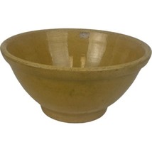 Vintage Pacific Yellowware Mixing Bowl 11-1/2&quot; x 5-1/2&quot; California Potte... - £36.68 GBP