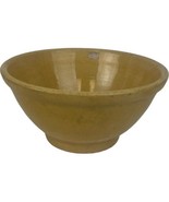 Vintage Pacific Yellowware Mixing Bowl 11-1/2&quot; x 5-1/2&quot; California Potte... - $60.24 CAD