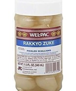 Wel Pac Rakkyo Zuke Pickled Scallions 11.5 Oz (pack of 3) - $1,507.73 MXN