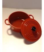  1/12 scale Miniature Stew Pot in Red - $3.95