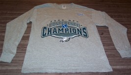PHILADELPHIA EAGLES NFL FOOTBALL SUPER BOWL XXXIX Long Sleeve T-Shirt ME... - $19.80