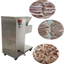 110V Meat Cutter with 6mm Blade 400KG/Hour Stainless Meat Cutter Slicer ... - £518.78 GBP