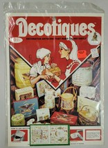 Vintage Decotiques Decorative Rub On Artwork D-71 The Christmas Carol - $11.88