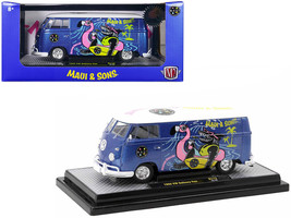 1960 Volkswagen Delivery Van Blue Metallic w White Top Maui Sons Limited Edition - £42.12 GBP