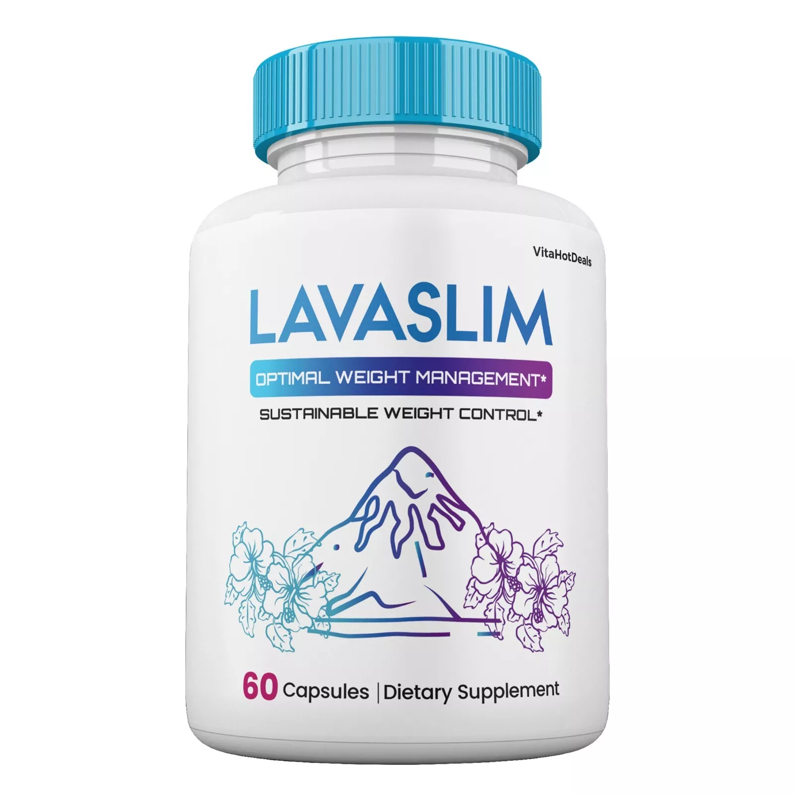 LavaSlim Capsules, Max Strength, Lava Slim Supplement for Men and Women ... - $56.99