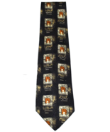 Robert Talbott Studio Men&#39;s Silk Neck Tie Dark Blue Geometric - $20.51 CAD