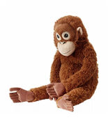 DJUNGELSKOG Orangutan Plush Soft Toy Stuffed Monkey Animal NEW 26 " Toy - $59.99