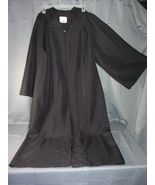 EXECUTIVE BLACK GRADUATION GOWN 6'0" - 6'2" MADE IN THE USA - $23.48