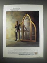 1990 Marvin Windows Ad - Now everyone can enjoy original works of art - £14.78 GBP