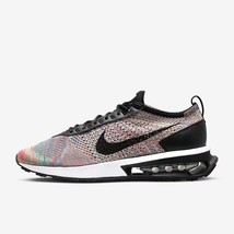 NIKE MEN&#39;S AIR MAX FLYKNIT RACER SHOES DJ6106 300 Ghost Green Pink Black... - £55.12 GBP