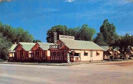 Arneson Motel Cabins Rapid City South Dakota postcard - $6.44