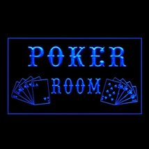 230123B Private Poker Room Betting Royal flush Blackjack Card Luck LED Sign - £17.57 GBP