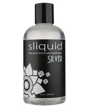 Sliquid Silver Silicone Lube Glycerine &amp; Paraben Free - 8.5 Oz - £36.74 GBP