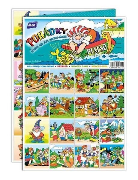 Primary image for Memory Game Pexeso Fairy Tales (Find the pair!), European Product